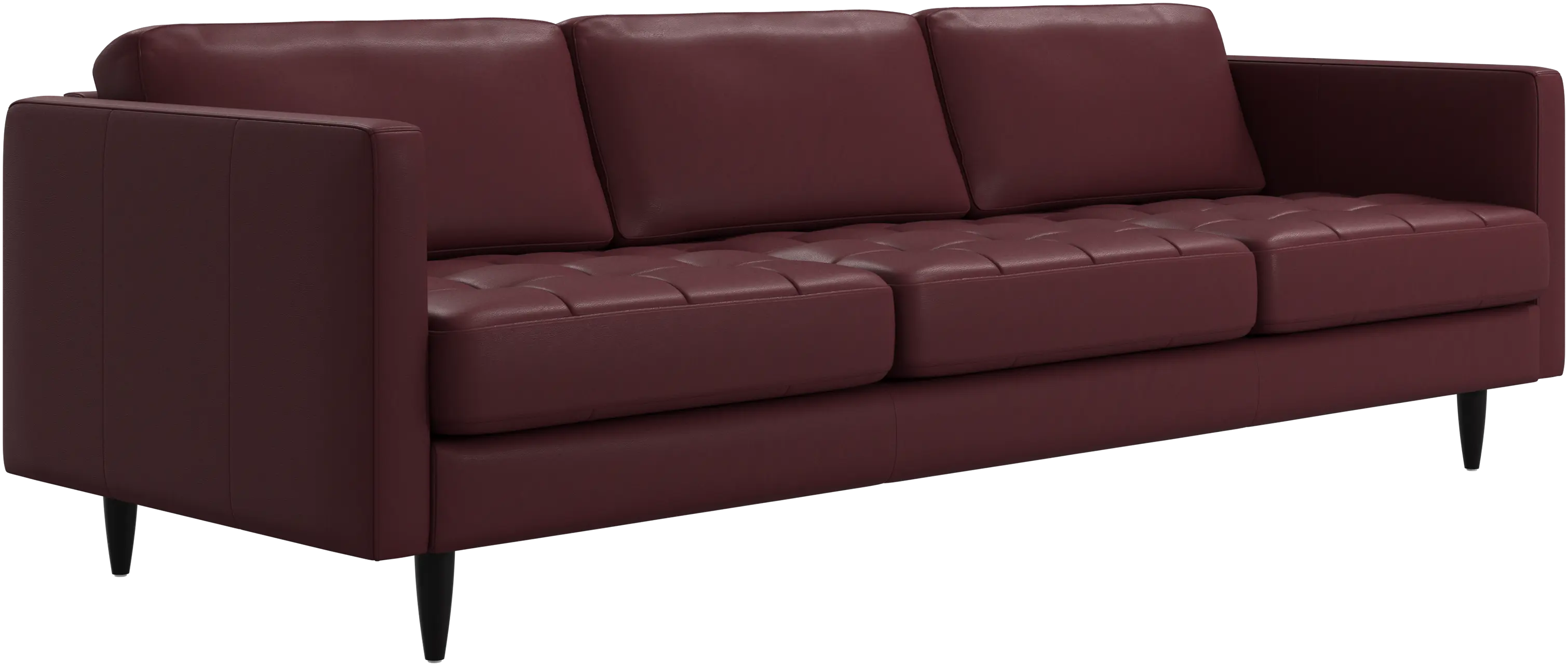 取付無料!ボーコンセプト Osaka 北欧モダン風ブラック本革シングル 取付無料!ボーコンセプト Osaka 北欧モダン風ブラック本革シングル